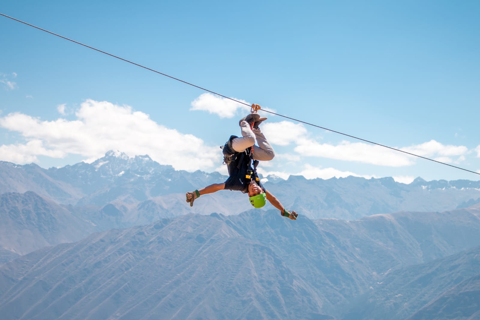Zipline in the Sacred Valley – 4 Ropes (Half a Day)